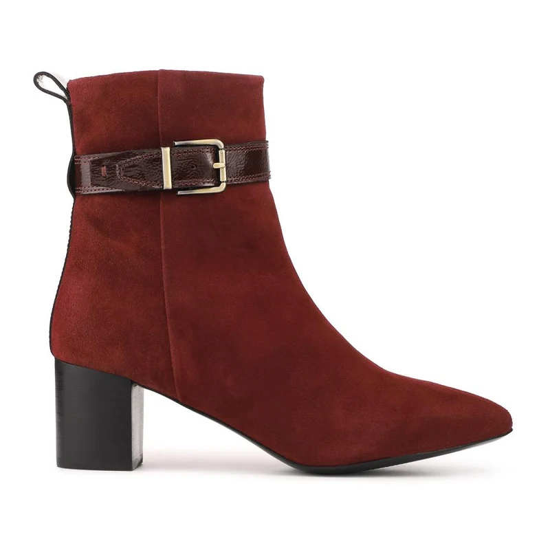 Nia Leather Buckle-Fasten Boots - NIA / 328 089