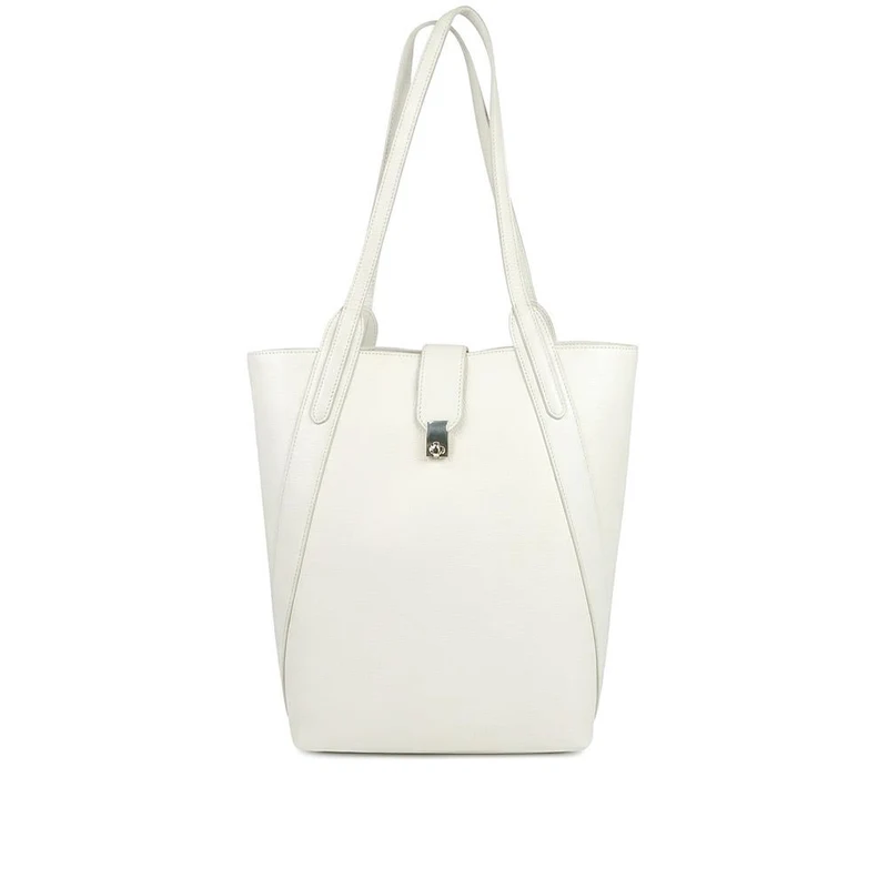 Vancover Leather Shoulder Bag - VANCOVER / 329 202 - Cream