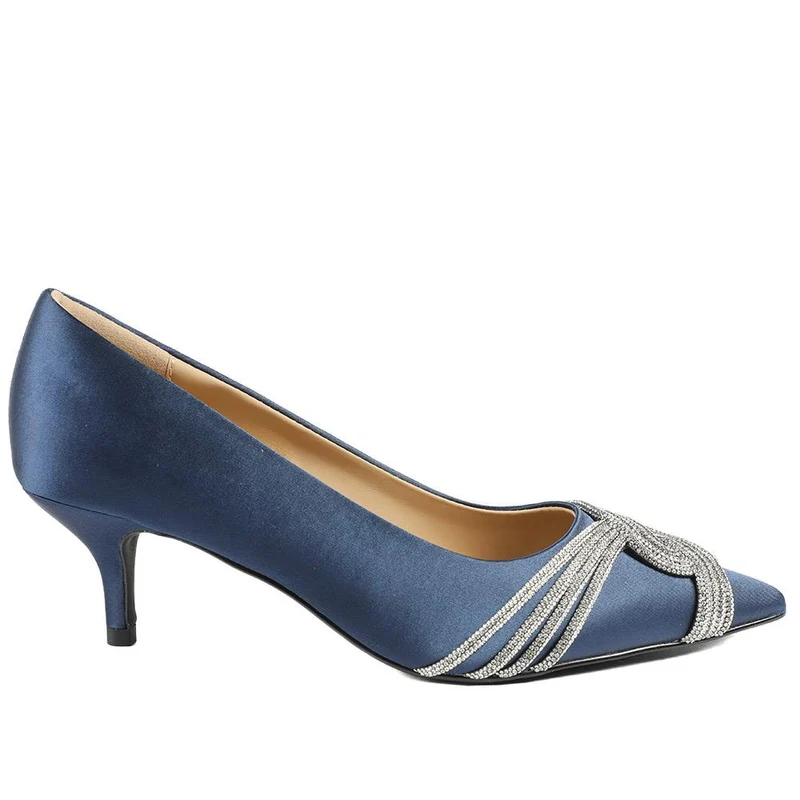 Zaina Embellished Detail Occasion Court Shoes - ZAINA / 329 095