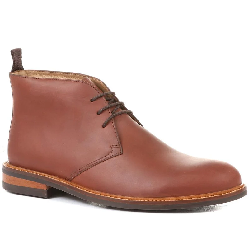 Driffield Leather Chukka Boots - DRIFFIELD / 322 608 - Tan