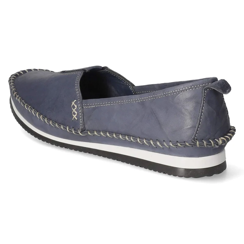 Mokassins Blau