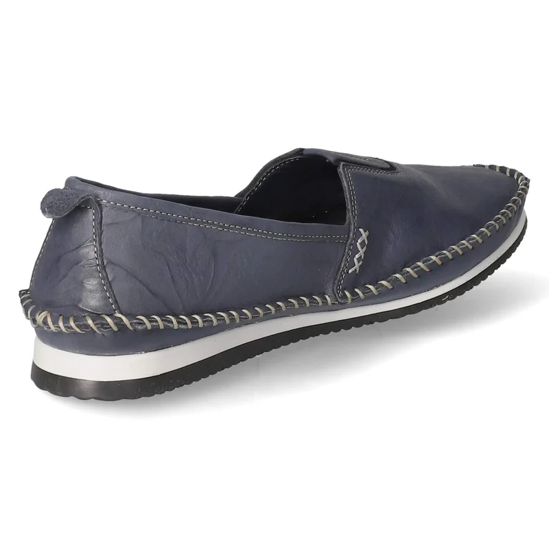 Mokassins Blau