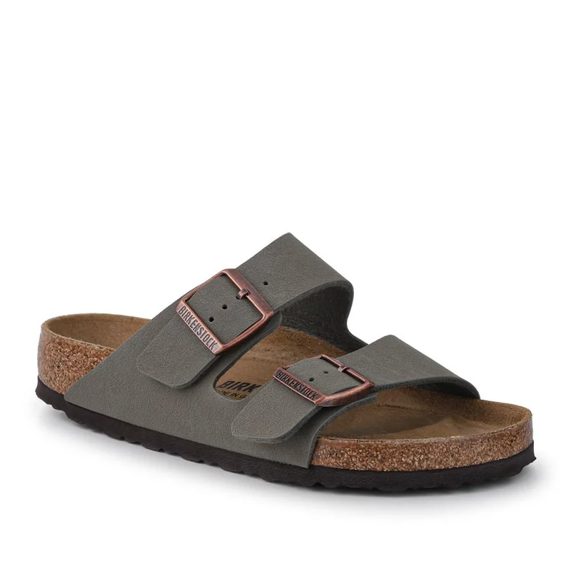 Arizona Dual Strap Sandals - BIRK37016 / 324 055 - Stone