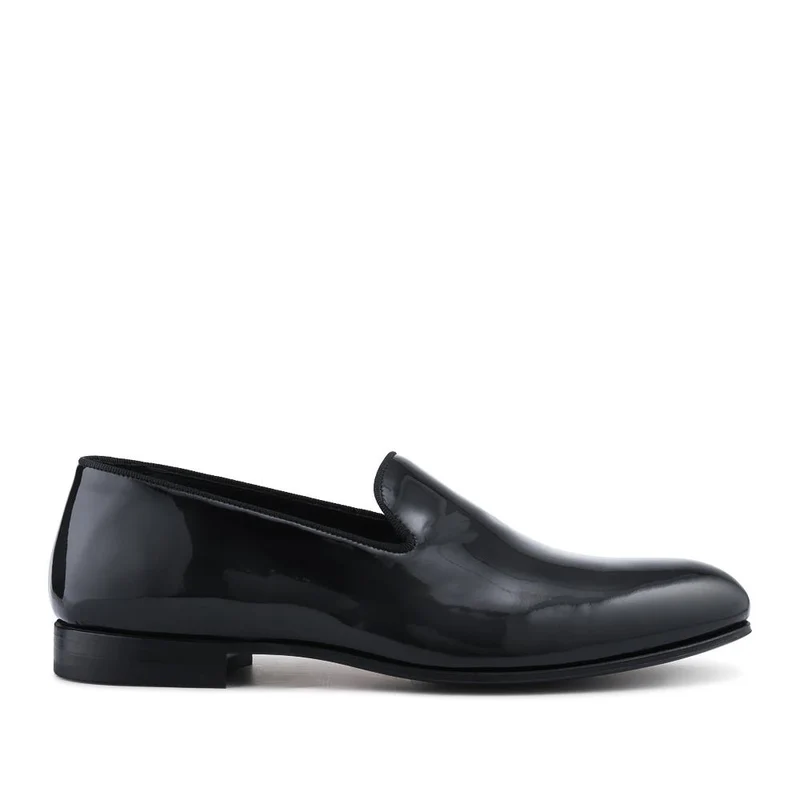 Conley Blake Stitched Leather Slip On Shoes - CONLEY / 327 854