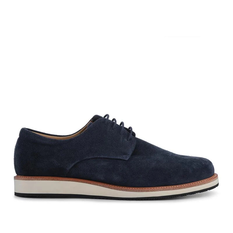 Longfield Wide Fit Leather Lace Up Shoes - LONGFIELD / 328 100
