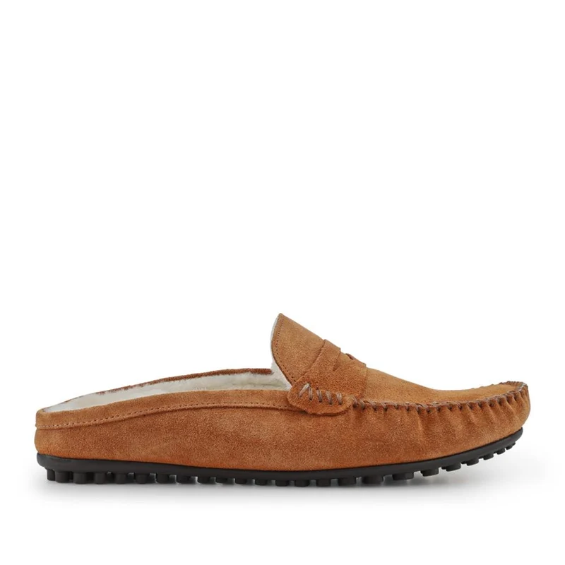 Zap Leather Mule Slippers - ZAP / 328 013