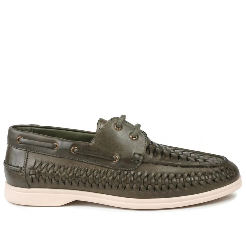 Percey Leather Moccasin Shoes - PERCEY / 328 853