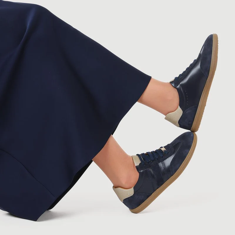 Artea Leather Trainers - ARTEA / 327 146 - Navy
