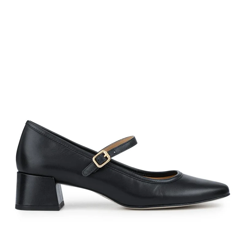 Xabrina Patent Leather Mary Janes - XABRINA / 328 255 - Black Leather
