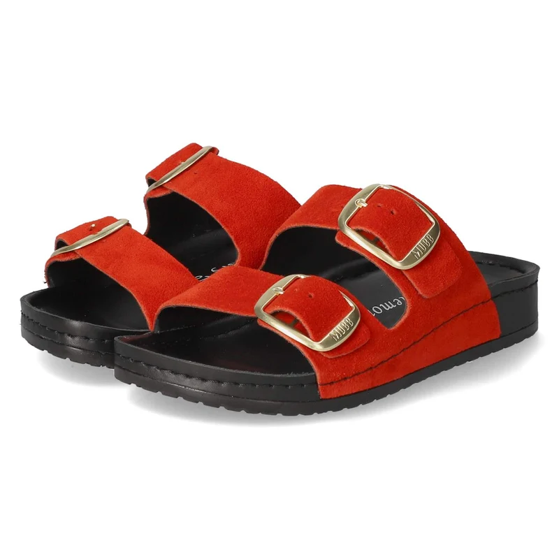 Pantoletten Rot