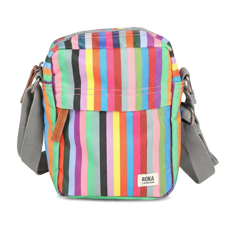 Roka Bond Pocket Canvas Crossbody Bag - ROKA43504 / 330 141 - Stripey