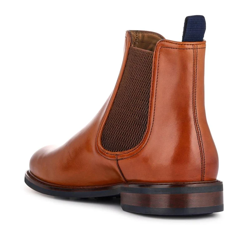 Eastbourne Leather Chelsea Boots - EASTBOURNE / 322 611 - Tan