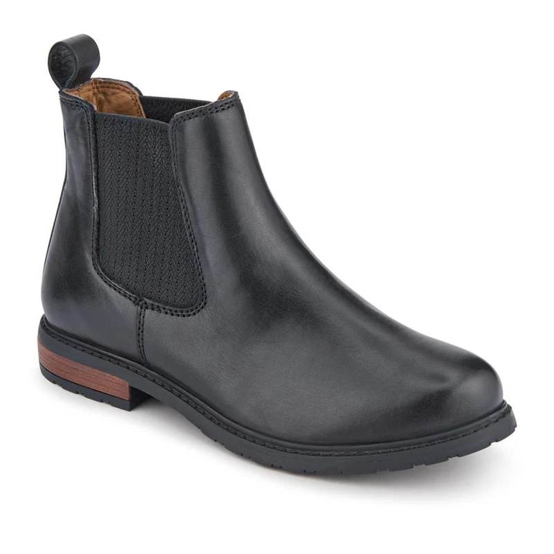 Mayah Leather Chelsea Boots - MAYAH / 327 817 - Black