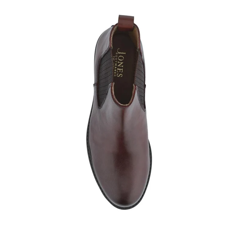 Mayah Leather Chelsea Boots - MAYAH / 327 817 - Burgundy
