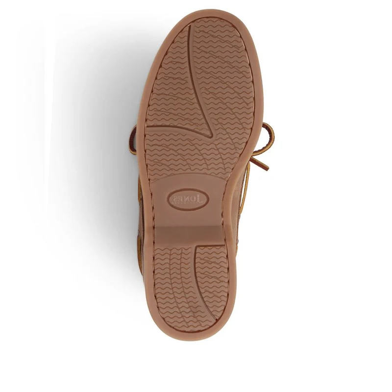 Patrizia Leather Boat Shoes - PATRIZIA / 322 369 - Brown