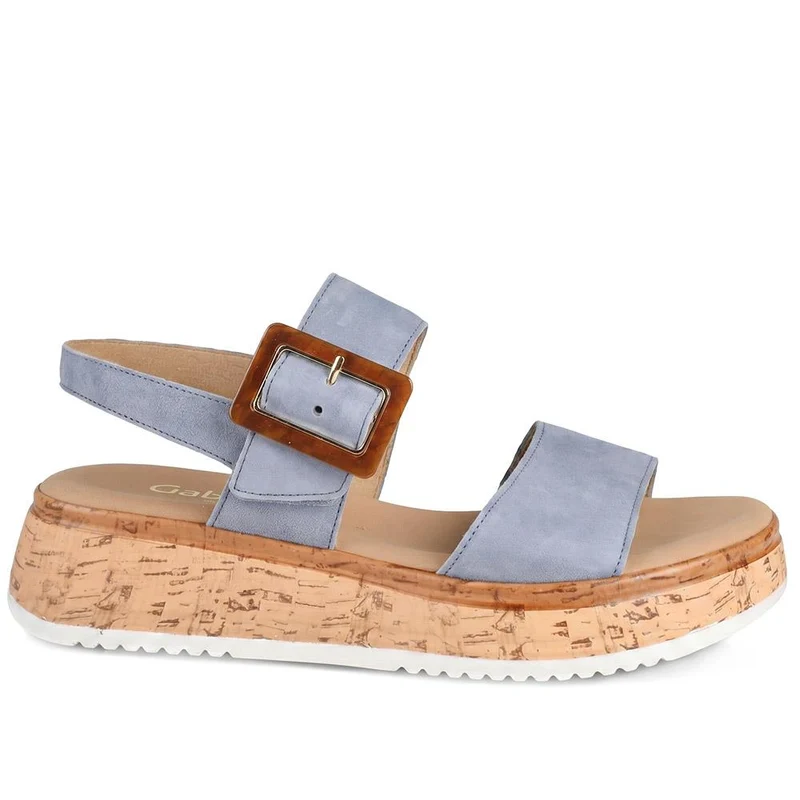 Gabor Leather Adjustable Fasten Sandals - GABC43517 / 330 456