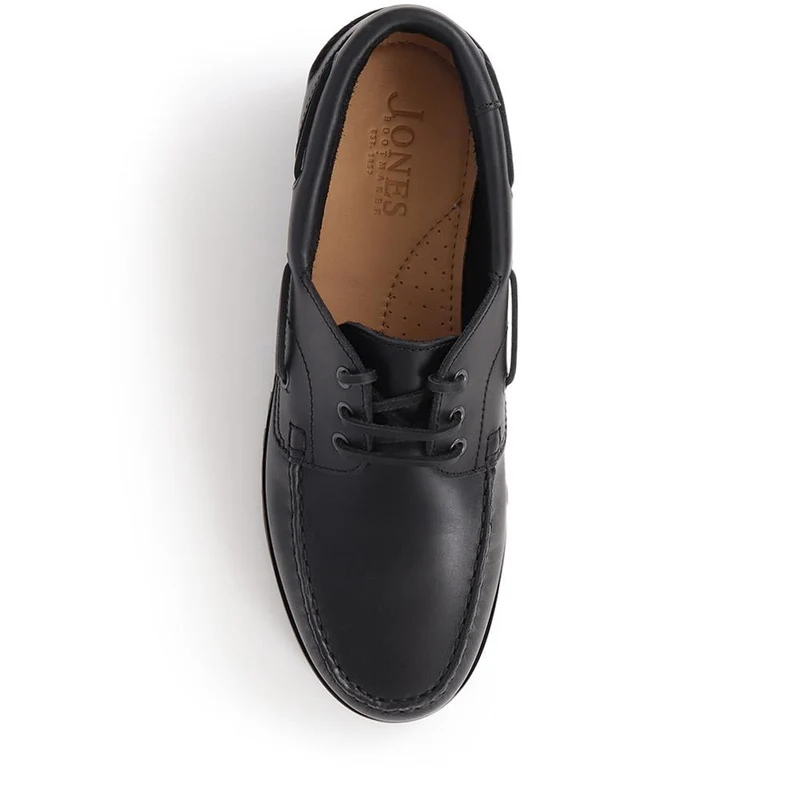 Pickering2 Leather Boat Shoes - PICKERING2 / 325 137 - Black