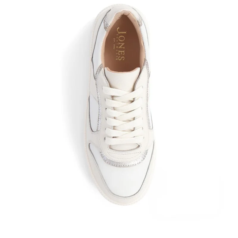 Beatricia Leather Trainers - BEATRICIA / 325 587 - White-Silver