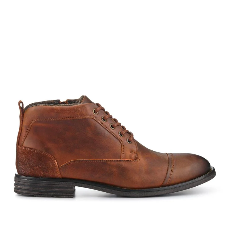 Dorian Smart Leather Ankle Boots - DORIAN / 328 079