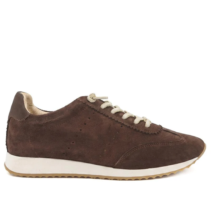 Alenya Suede Leather Lace Up Trainers - ALENYA / 328 895