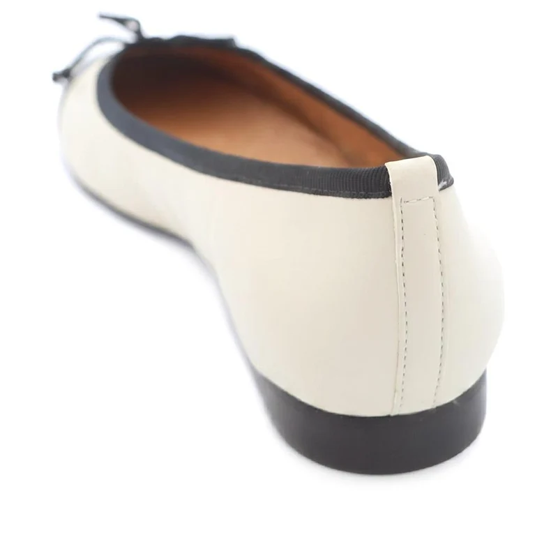Olivie Leather Pumps - OLIVIE / 330 042 - Black-Beige