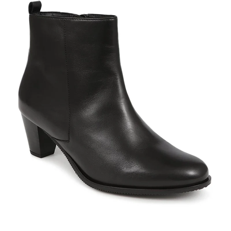 Leianna Heeled Ankle Boots - LEIANNA / 325 769 - Black