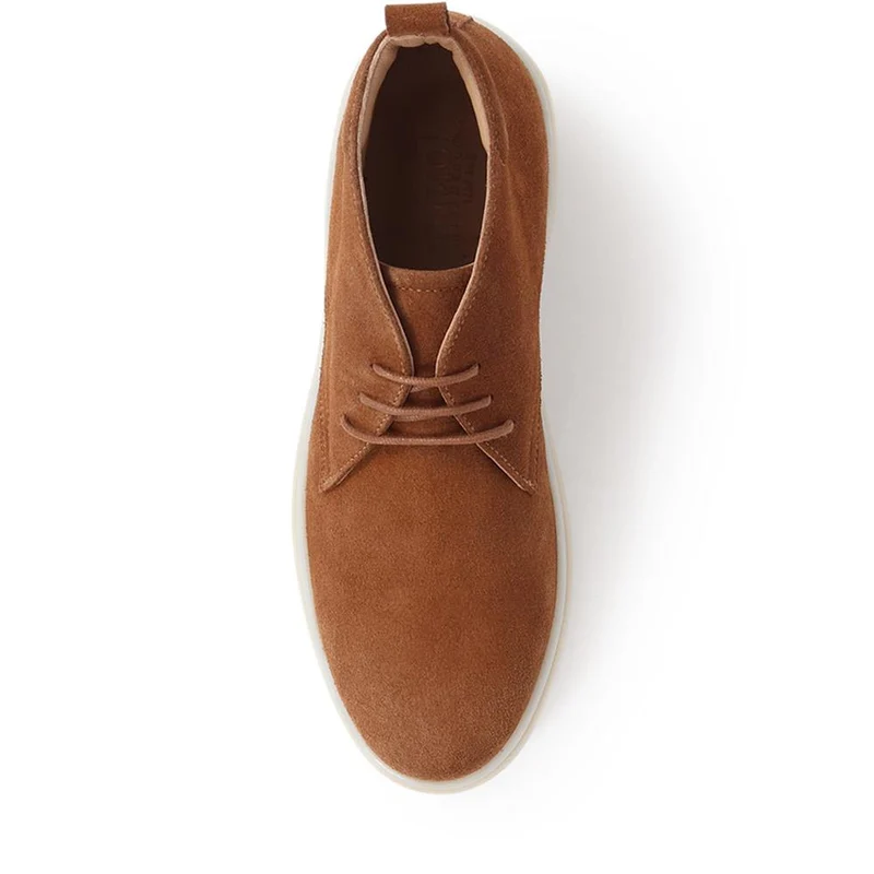 Dixon Leather Chukka Boots - DIXON / 326 499 - Tan Suede