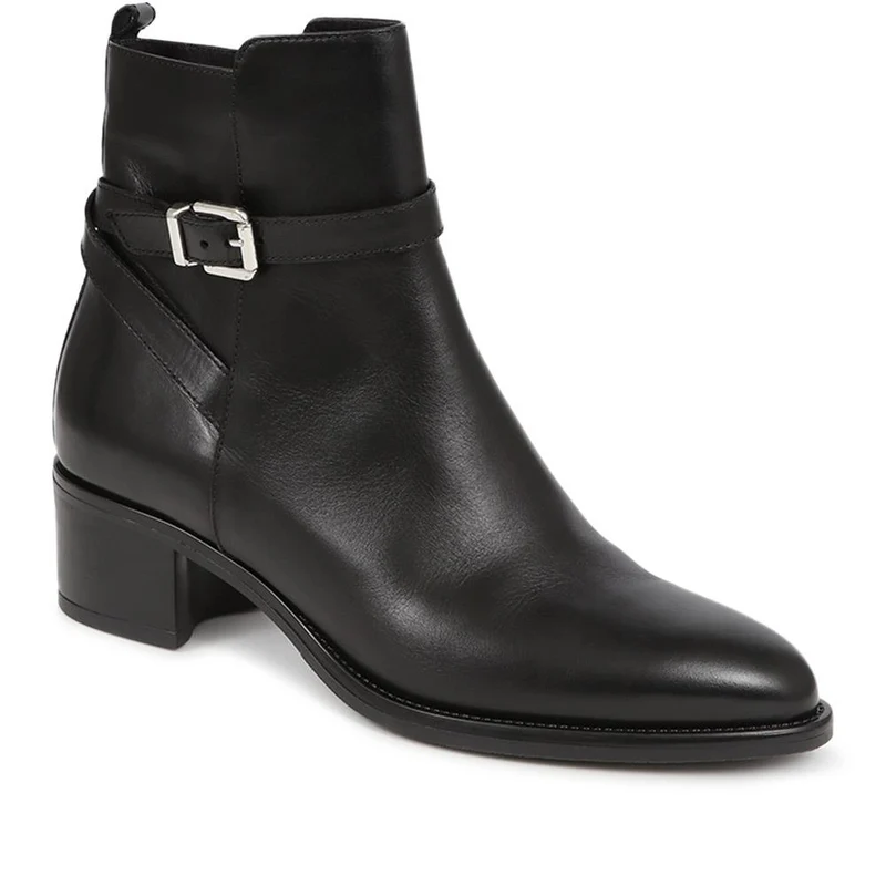 Kyra Leather Boots - KYRA / 326 140 - Black