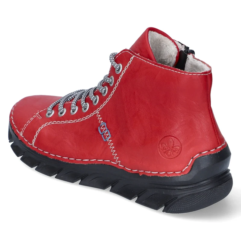 Stiefeletten Rot