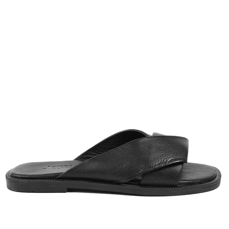 Hazelle Flat Mule Sandals - HAZELLE / 325 227