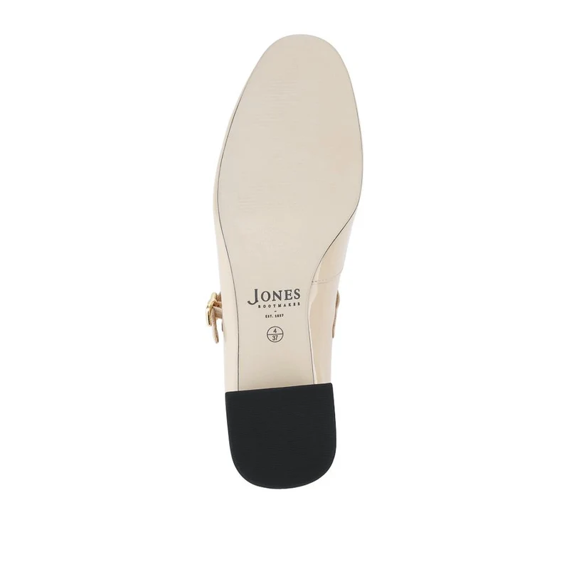 Xabrina Patent Leather Mary Janes - XABRINA / 328 255 - Beige Patent