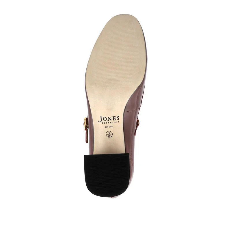 Xabrina Patent Leather Mary Janes - XABRINA / 328 255 - Burgundy Patent
