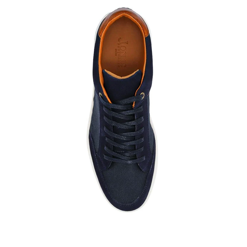 San Diego Leather Trainers - SANDIEGO / 327 427 - Navy Multi