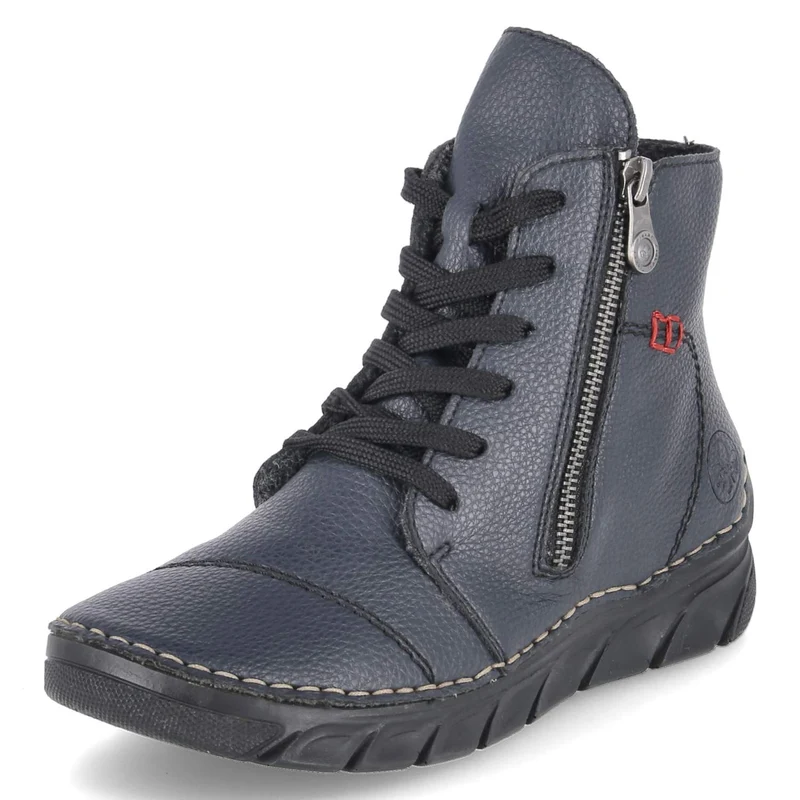Schnürstiefeletten Braun