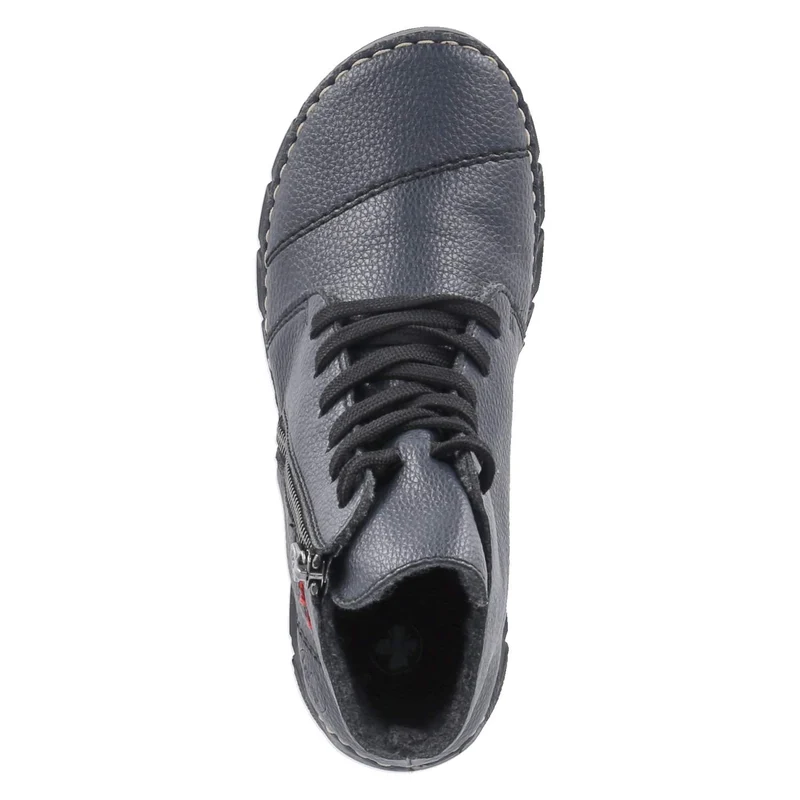 Schnürstiefeletten Braun