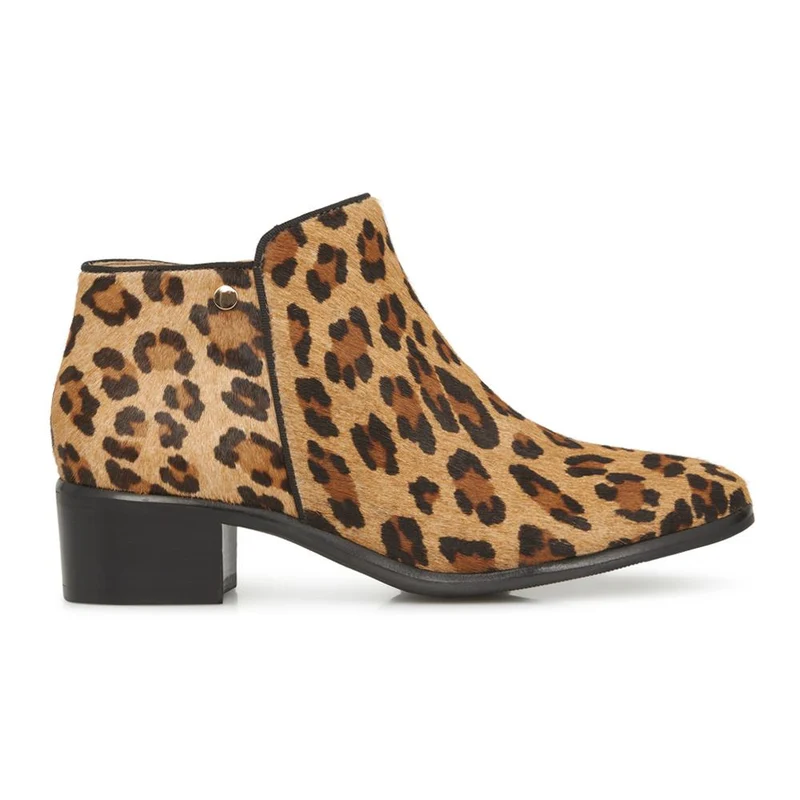 Florence Patent Leather Ankle Boot - GLO28503 / 313 762 - Leopard