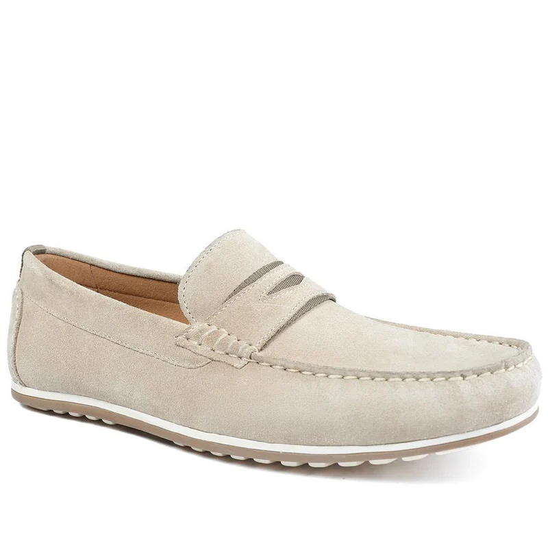 Bonetti3 All-Leather Loafers - BONETTI3 / 328 713 - Sand Suede