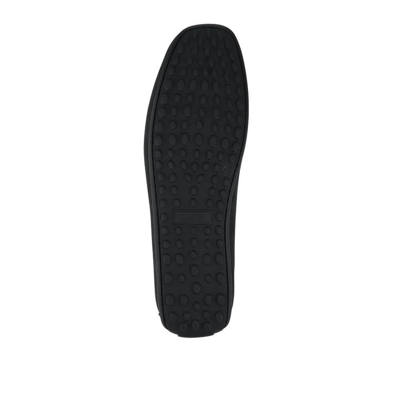 Pedro Leather Tasselled Loafers - PEDRO / 328 711 - Black Nubuck