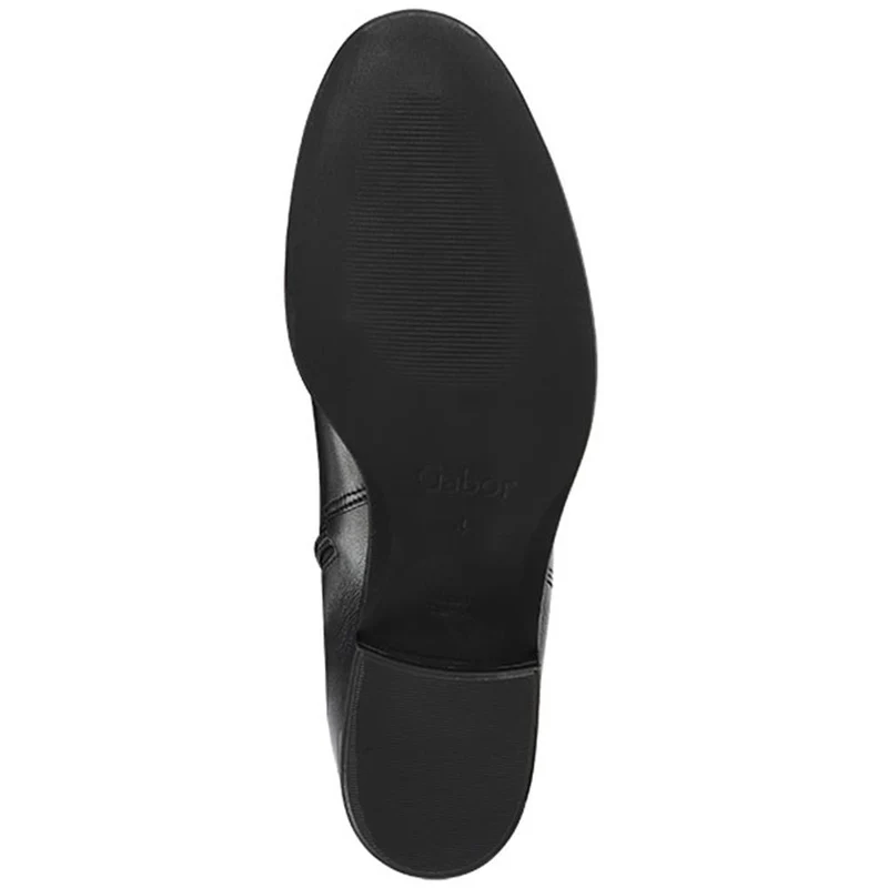 Brook Extra Slim Fit Calf Leather Rider Boots - GAB30576 / 316 817 - Black