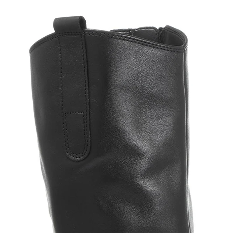 Brook Extra Slim Fit Calf Leather Rider Boots - GAB30576 / 316 817 - Black