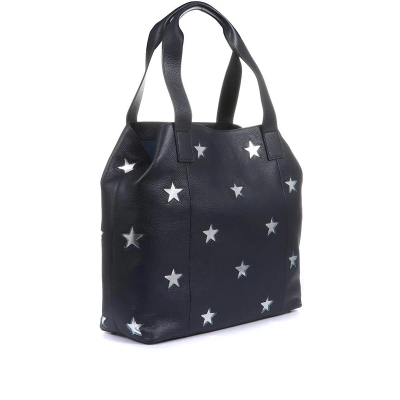 Dayna Star Leather Bag - MACO30500 / 317 148 - Navy