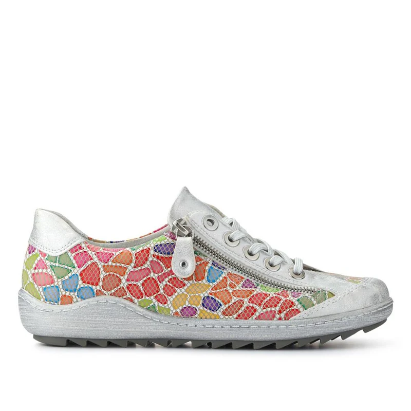 Leather Lace-Up Trainer - DRS29504 / 313 862