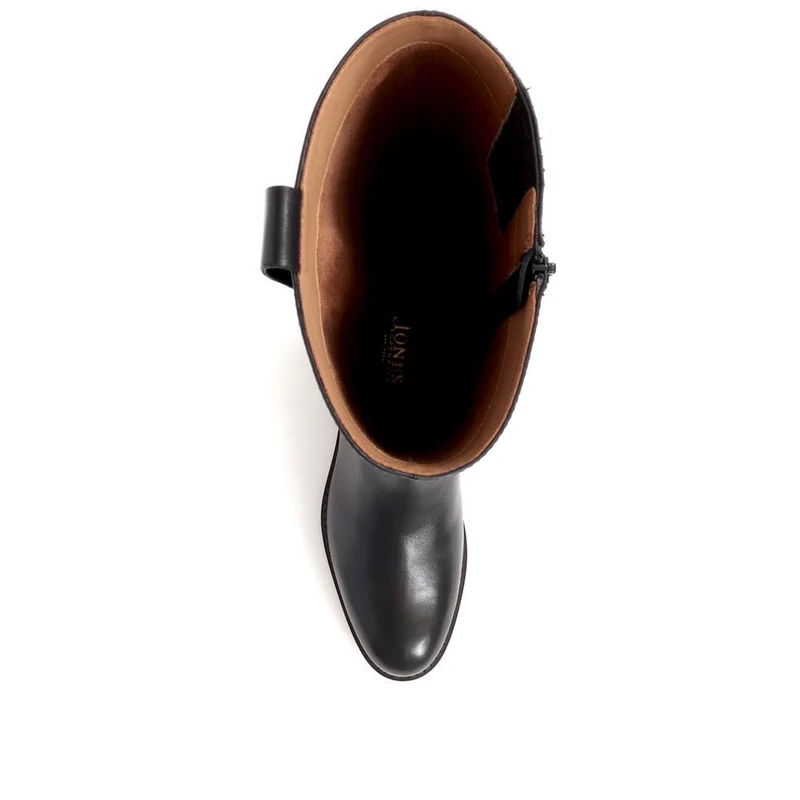 Emelia Small Calf Fit Leather Boots - EMELIAS / 326 209 - Black