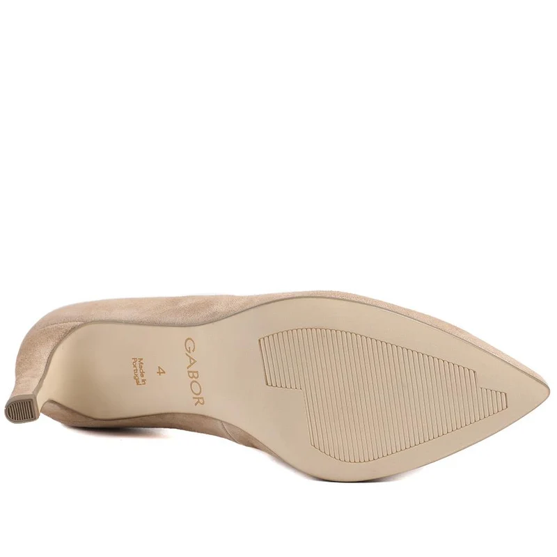 Dane Gabor Leather Stiletto Heels - GAB37503 / 323 293 - Sand