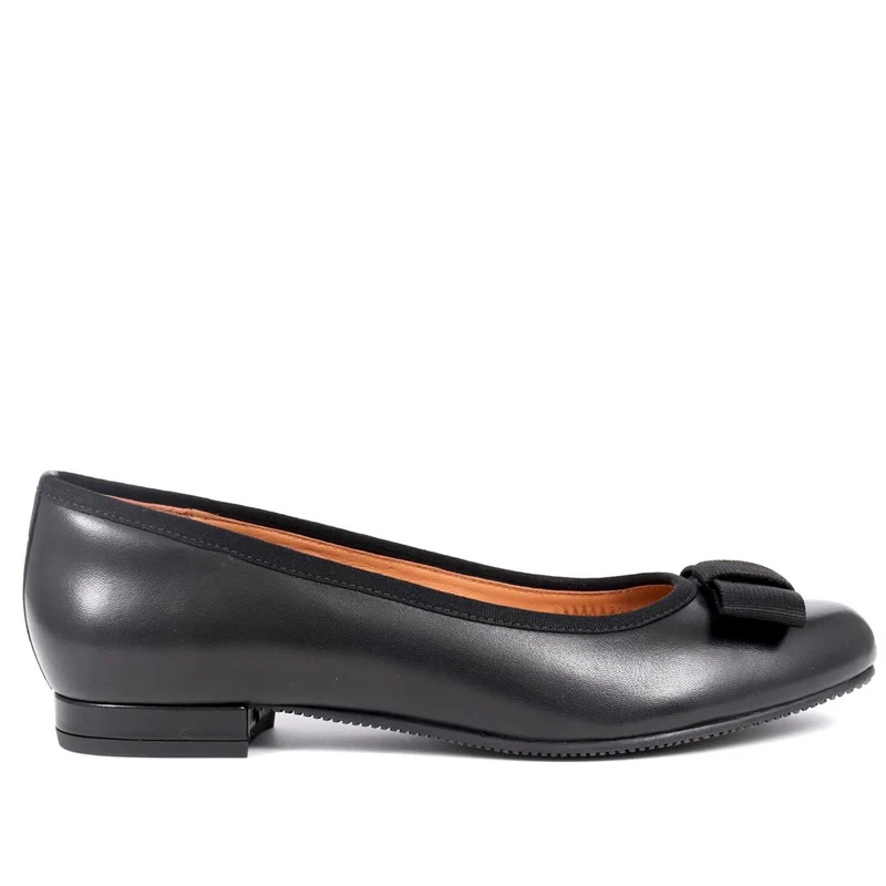 Soleil Leather Low Ballet Pumps - SOLEIL / 323 600