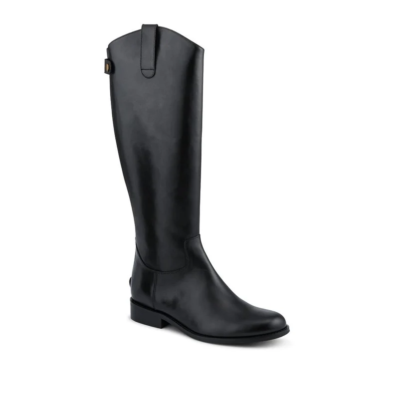 Daliah Leather Long Boots - DALIAH / 328 440 - Black