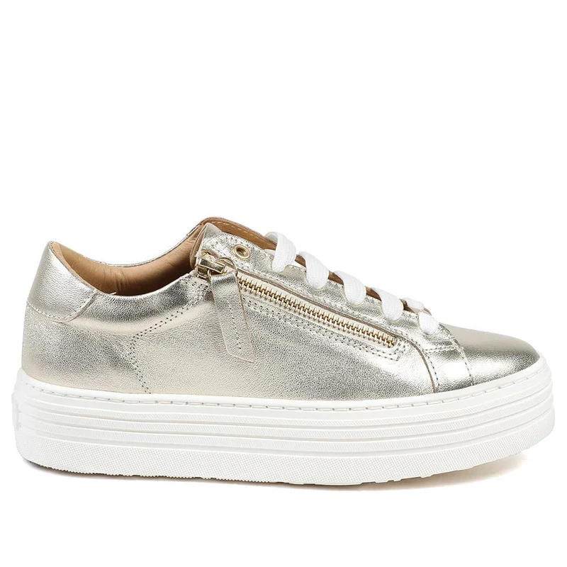 Amaliada Leather Platform Trainers - AMALIADA / 325 316