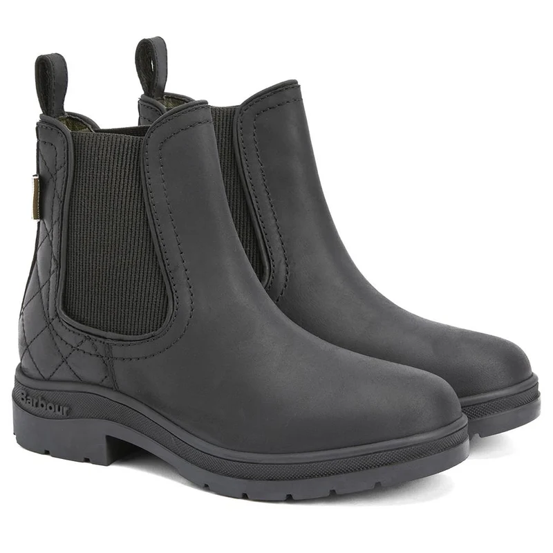 Barbour Amble Waterproof Chelsea Boots - BARBR42505 / 328 564 - Black