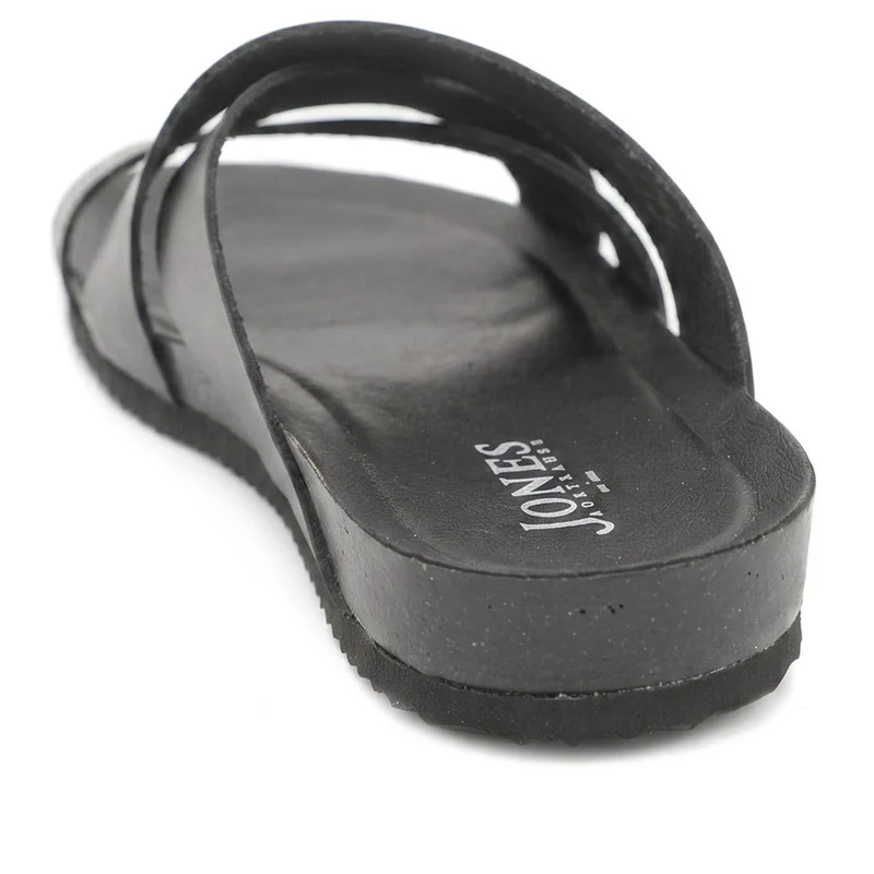 Wallsend Leather Mule Sandals - WALLSEND / 329 190 - Black