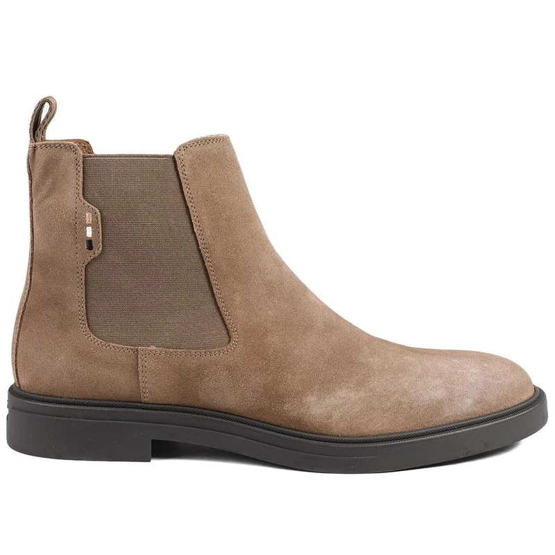 Hugo Boss Suede Leather Chelsea Boots - HUGO42505 / 327 812